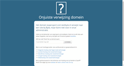 Desktop Screenshot of expersport.nl